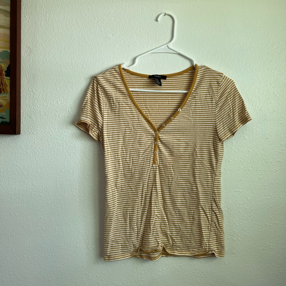 Forever 21 Striped Tee